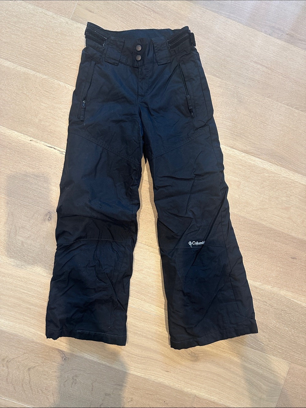 Columbia Omni-Tech Snow Pants Size 7/8 Black Grow System